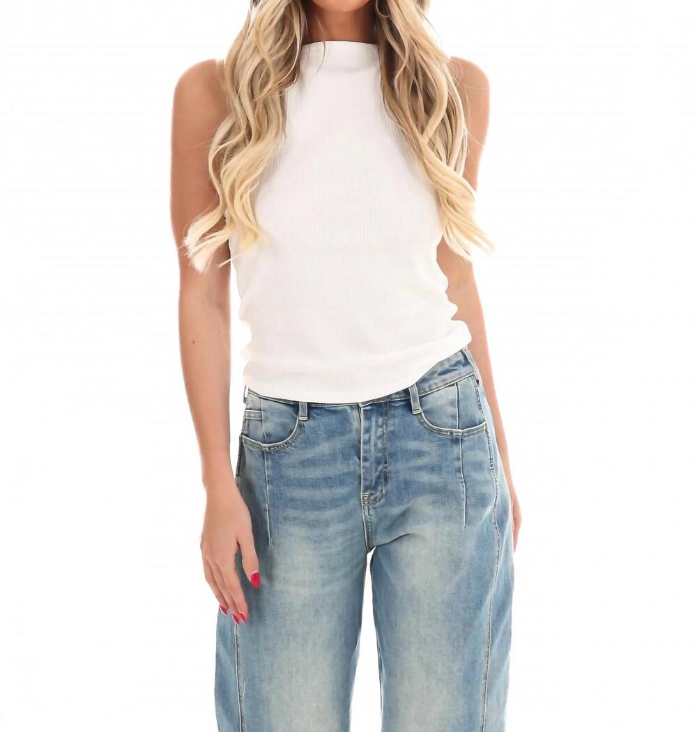 NEW FREE PEOPLE mia tank in ivory